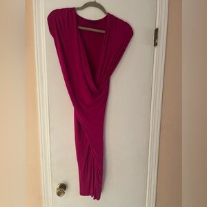 Donna Karan Fuchsia Dress